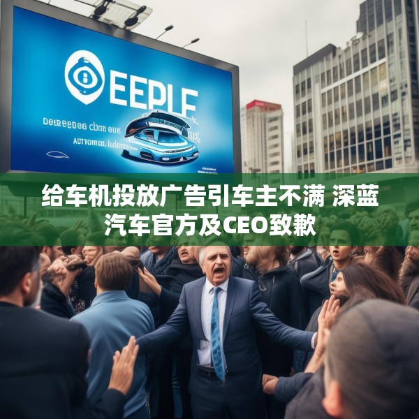 给车机投放广告引车主不满 深蓝汽车官方及CEO致歉