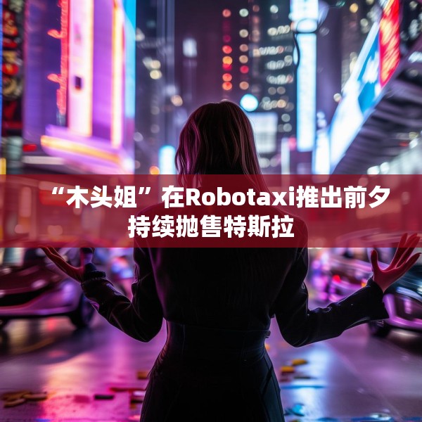 “木头姐”在Robotaxi推出前夕持续抛售特斯拉
