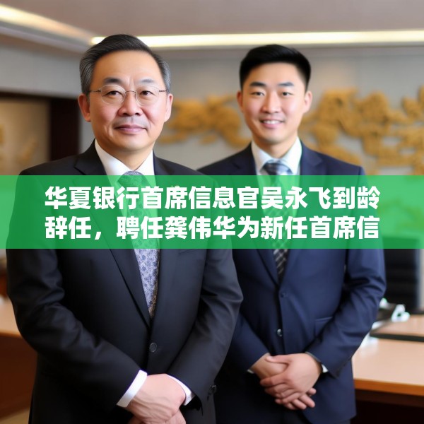 华夏银行首席信息官吴永飞到龄辞任，聘任龚伟华为新任首席信息官