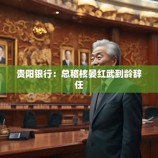 贵阳银行：总稽核晏红武到龄辞任