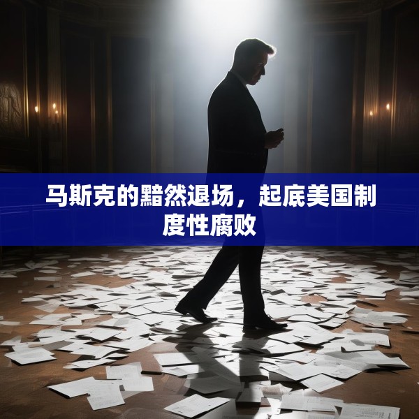 马斯克的黯然退场，起底美国制度性腐败