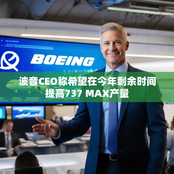 波音CEO称希望在今年剩余时间提高737 MAX产量