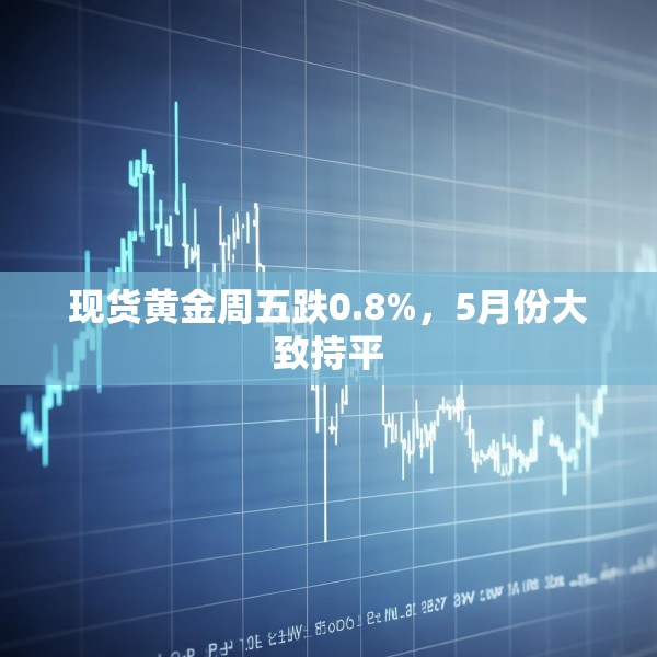 现货黄金周五跌0.8%，5月份大致持平