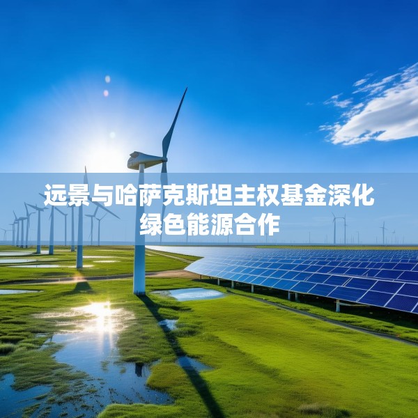 远景与哈萨克斯坦主权基金深化绿色能源合作