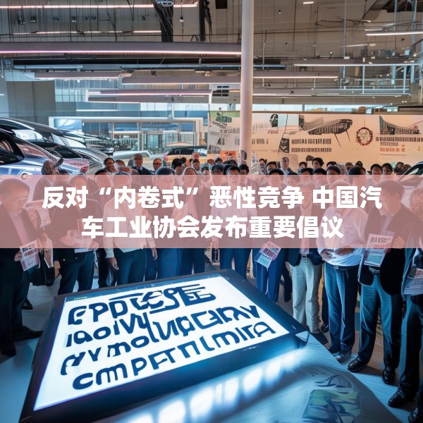 反对“内卷式”恶性竞争 中国汽车工业协会发布重要倡议