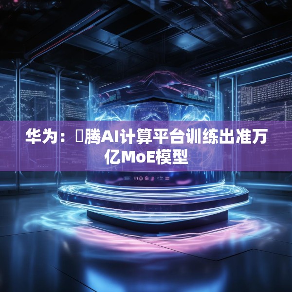华为：昇腾AI计算平台训练出准万亿MoE模型
