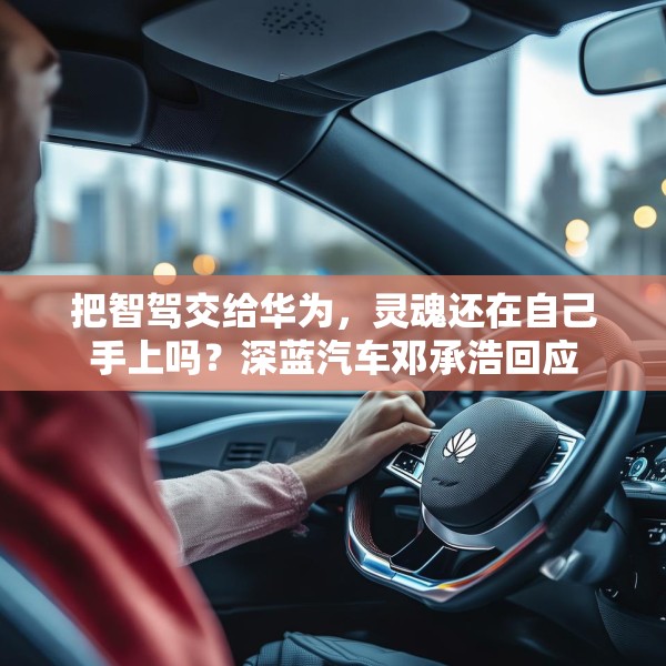 把智驾交给华为，灵魂还在自己手上吗？深蓝汽车邓承浩回应