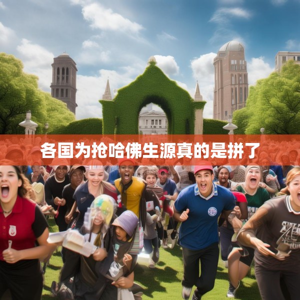 各国为抢哈佛生源真的是拼了