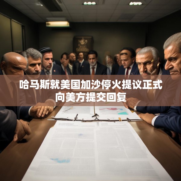 哈马斯就美国加沙停火提议正式向美方提交回复
