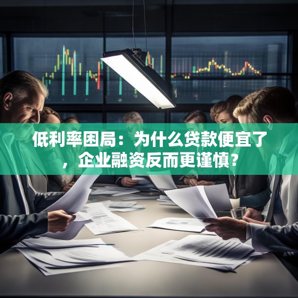 低利率困局：为什么贷款便宜了，企业融资反而更谨慎？
