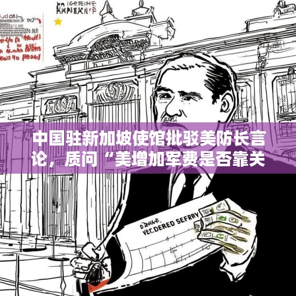 中国驻新加坡使馆批驳美防长言论，质问“美增加军费是否靠关税埋单”？
