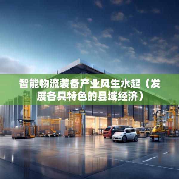 智能物流装备产业风生水起（发展各具特色的县域经济）