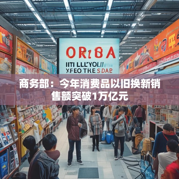 商务部：今年消费品以旧换新销售额突破1万亿元