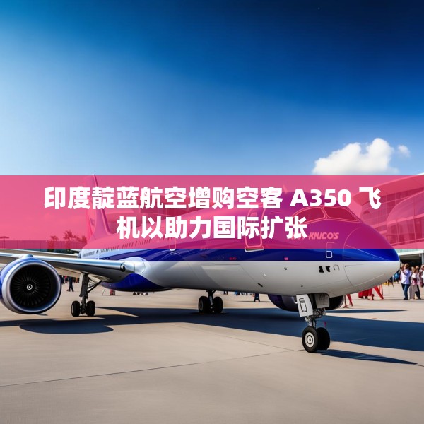 印度靛蓝航空增购空客 A350 飞机以助力国际扩张