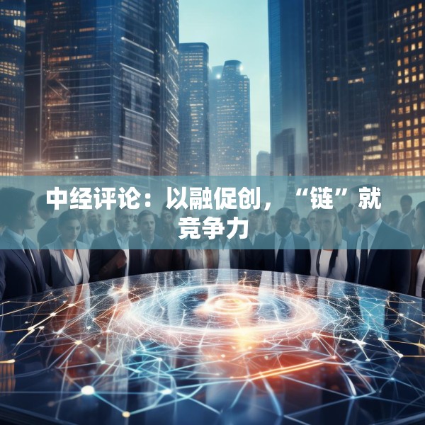 中经评论：以融促创，“链”就竞争力