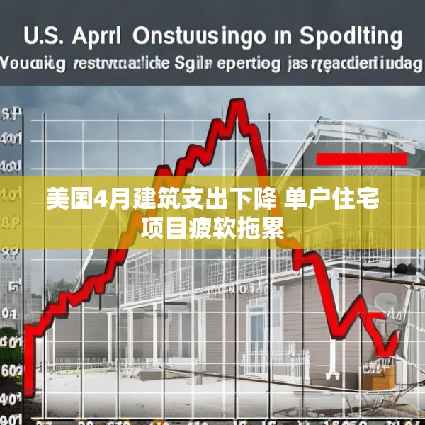 美国4月建筑支出下降 单户住宅项目疲软拖累