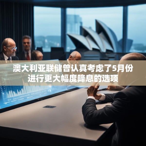 澳大利亚联储曾认真考虑了5月份进行更大幅度降息的选项