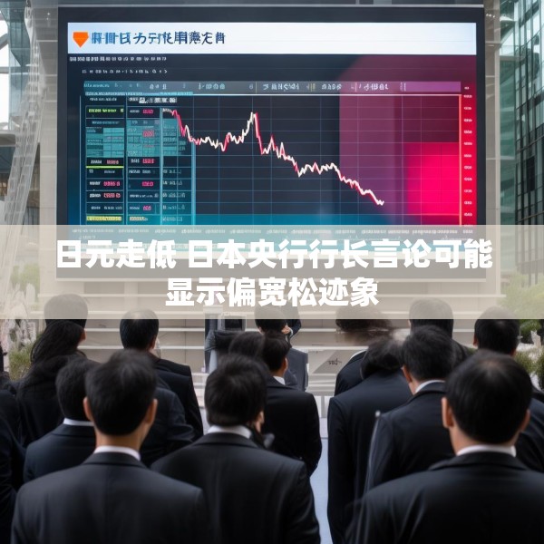 日元走低 日本央行行长言论可能显示偏宽松迹象