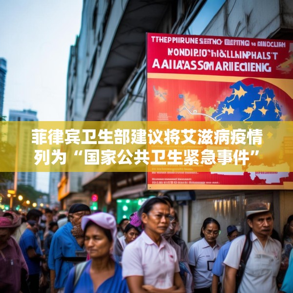 菲律宾卫生部建议将艾滋病疫情列为“国家公共卫生紧急事件”