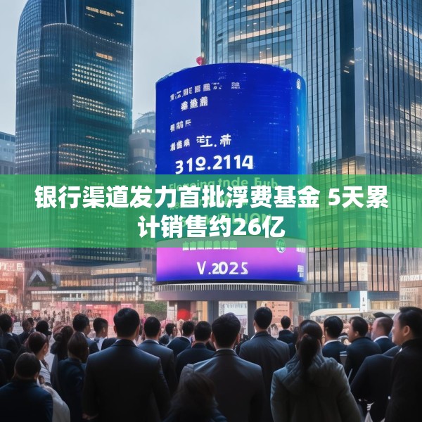 银行渠道发力首批浮费基金 5天累计销售约26亿