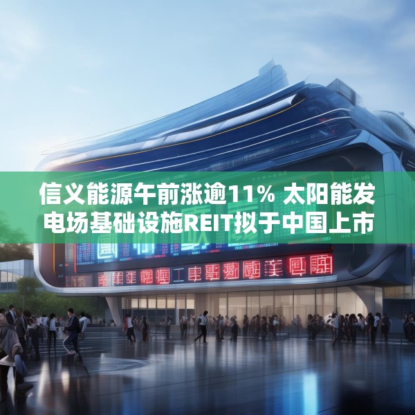 信义能源午前涨逾11% 太阳能发电场基础设施REIT拟于中国上市