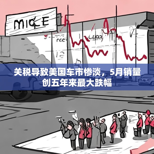 关税导致美国车市惨淡，5月销量创五年来最大跌幅