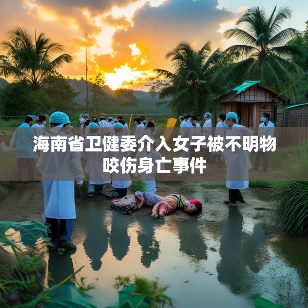 海南省卫健委介入女子被不明物咬伤身亡事件