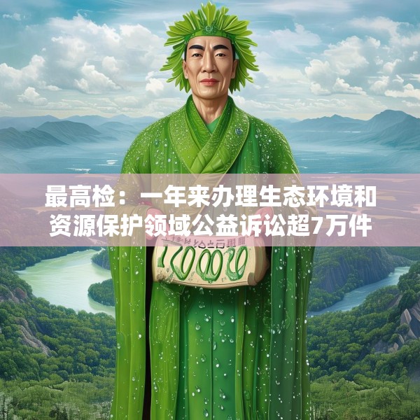 最高检：一年来办理生态环境和资源保护领域公益诉讼超7万件