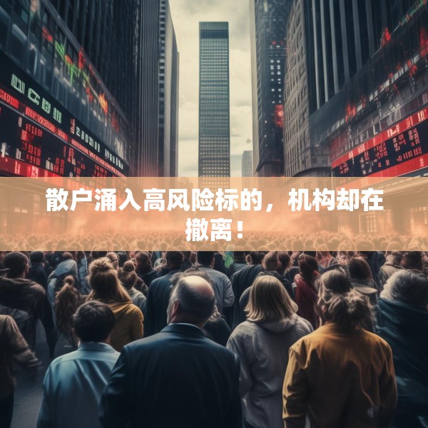 散户涌入高风险标的，机构却在撤离！
