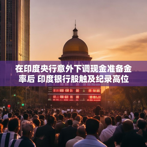 在印度央行意外下调现金准备金率后 印度银行股触及纪录高位