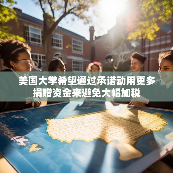 美国大学希望通过承诺动用更多捐赠资金来避免大幅加税