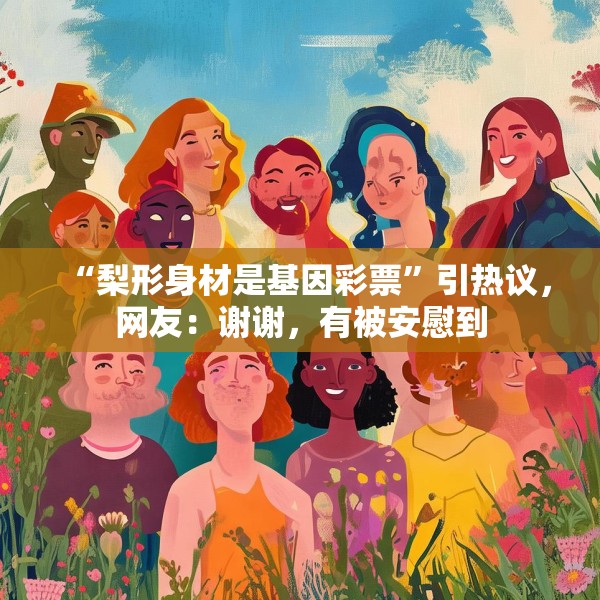 “梨形身材是基因彩票”引热议，网友：谢谢，有被安慰到
