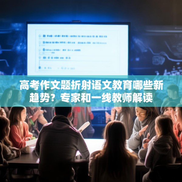 高考作文题折射语文教育哪些新趋势？专家和一线教师解读