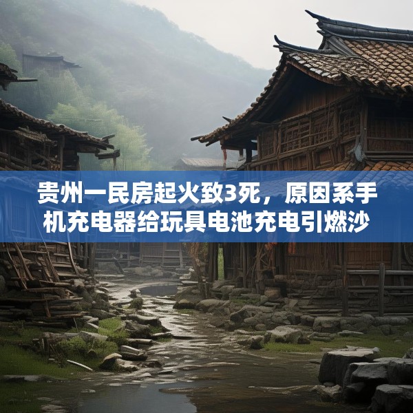 贵州一民房起火致3死，原因系手机充电器给玩具电池充电引燃沙发