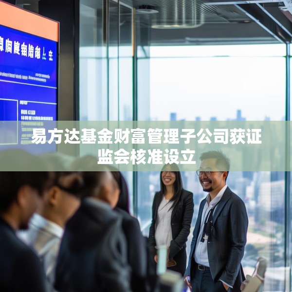 易方达基金财富管理子公司获证监会核准设立