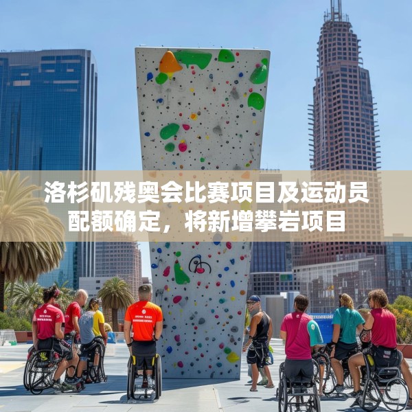 洛杉矶残奥会比赛项目及运动员配额确定，将新增攀岩项目