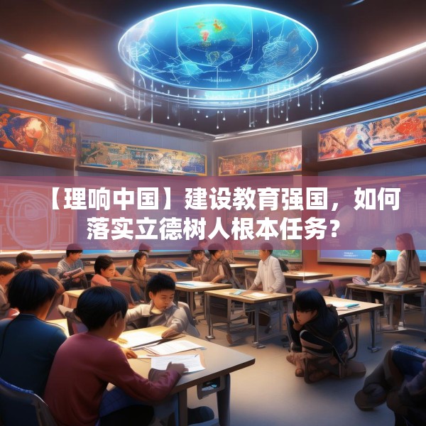 【理响中国】建设教育强国，如何落实立德树人根本任务？