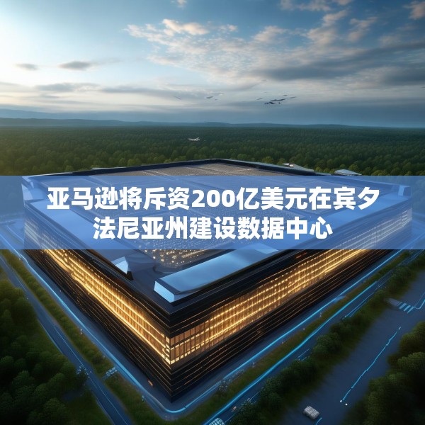 亚马逊将斥资200亿美元在宾夕法尼亚州建设数据中心