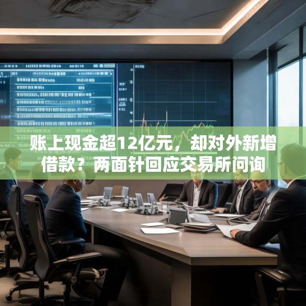 账上现金超12亿元，却对外新增借款？两面针回应交易所问询