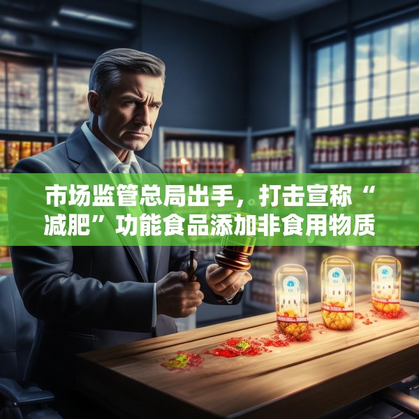 市场监管总局出手，打击宣称“减肥”功能食品添加非食用物质违法行为