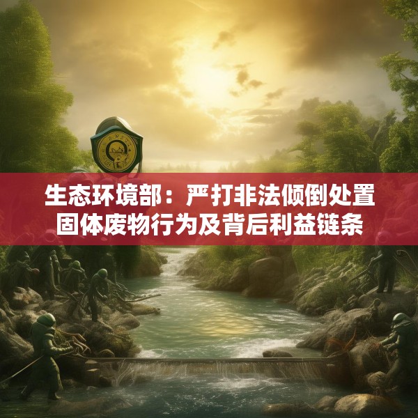 生态环境部：严打非法倾倒处置固体废物行为及背后利益链条