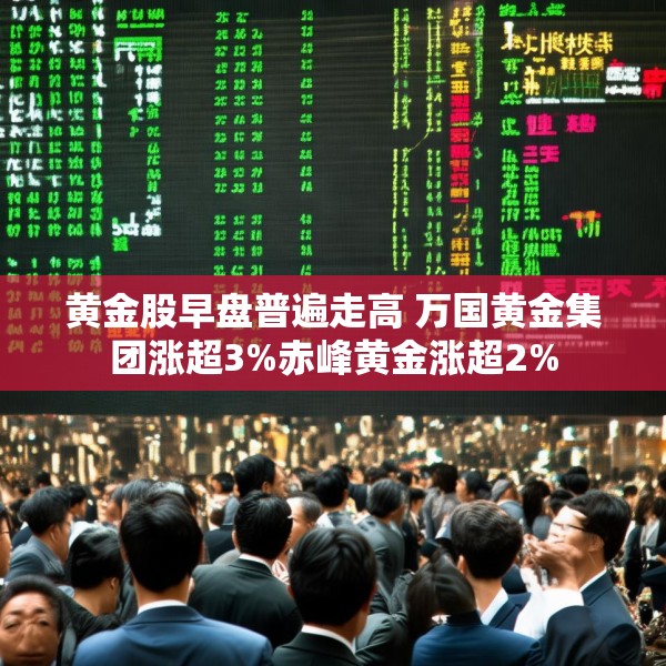 黄金股早盘普遍走高 万国黄金集团涨超3%赤峰黄金涨超2%
