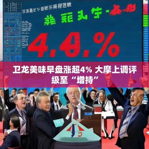 卫龙美味早盘涨超4% 大摩上调评级至“增持”
