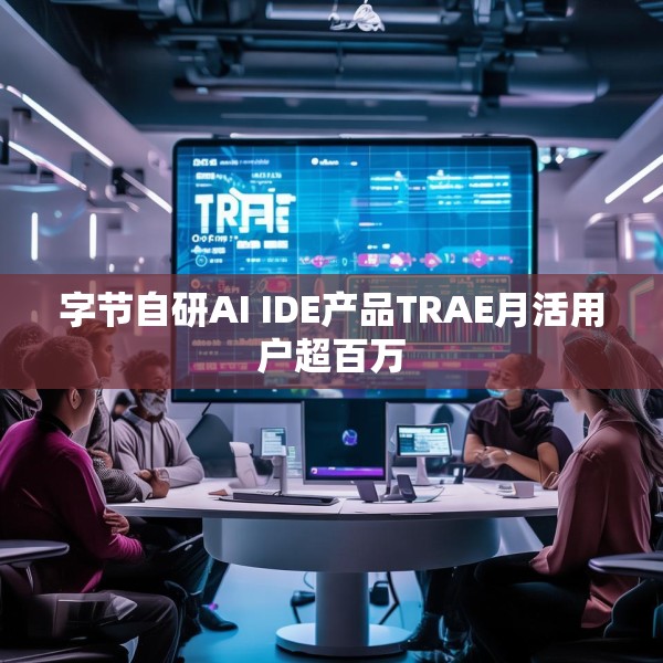 字节自研AI IDE产品TRAE月活用户超百万