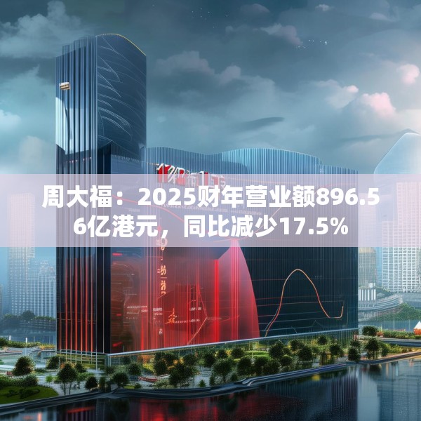 周大福：2025财年营业额896.56亿港元，同比减少17.5%