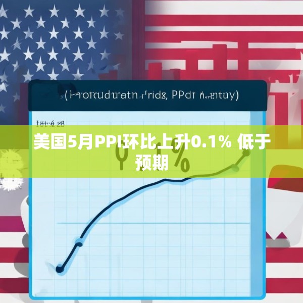 美国5月PPI环比上升0.1% 低于预期