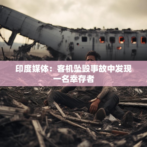 印度媒体：客机坠毁事故中发现一名幸存者