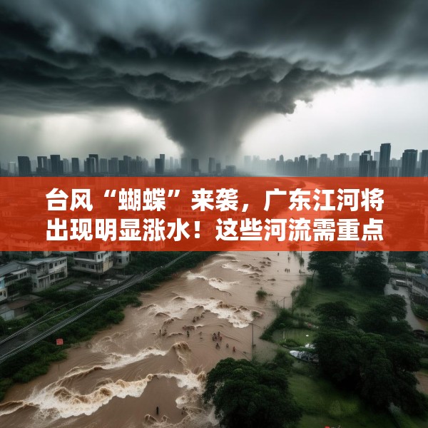 台风“蝴蝶”来袭，广东江河将出现明显涨水！这些河流需重点关注