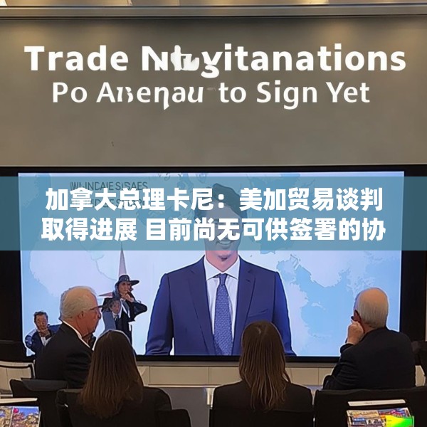加拿大总理卡尼：美加贸易谈判取得进展 目前尚无可供签署的协议