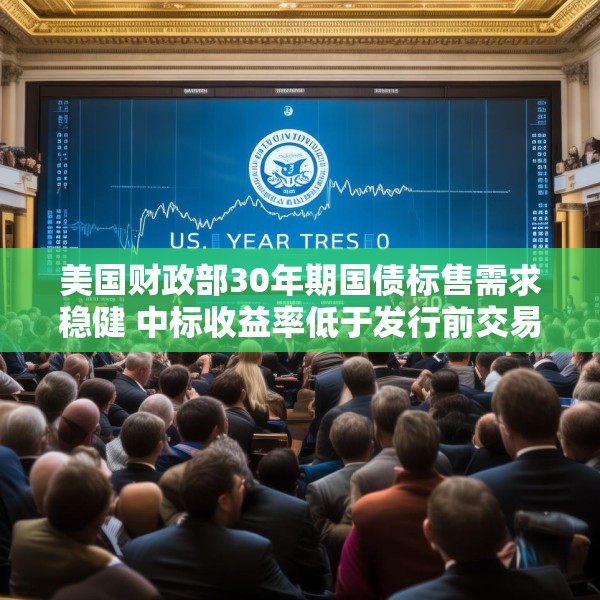 美国财政部30年期国债标售需求稳健 中标收益率低于发行前交易水平